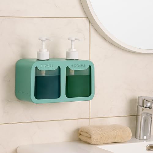 BENAVJI Outdoor Living Twin Designe Liquid Soap Dispenser, 300ml, Multipurpose Refillable Plastic Pump for Hand Wash, Dish Wash, Shampoo, Kitchen, Bathroom, and Household Use - Image 4