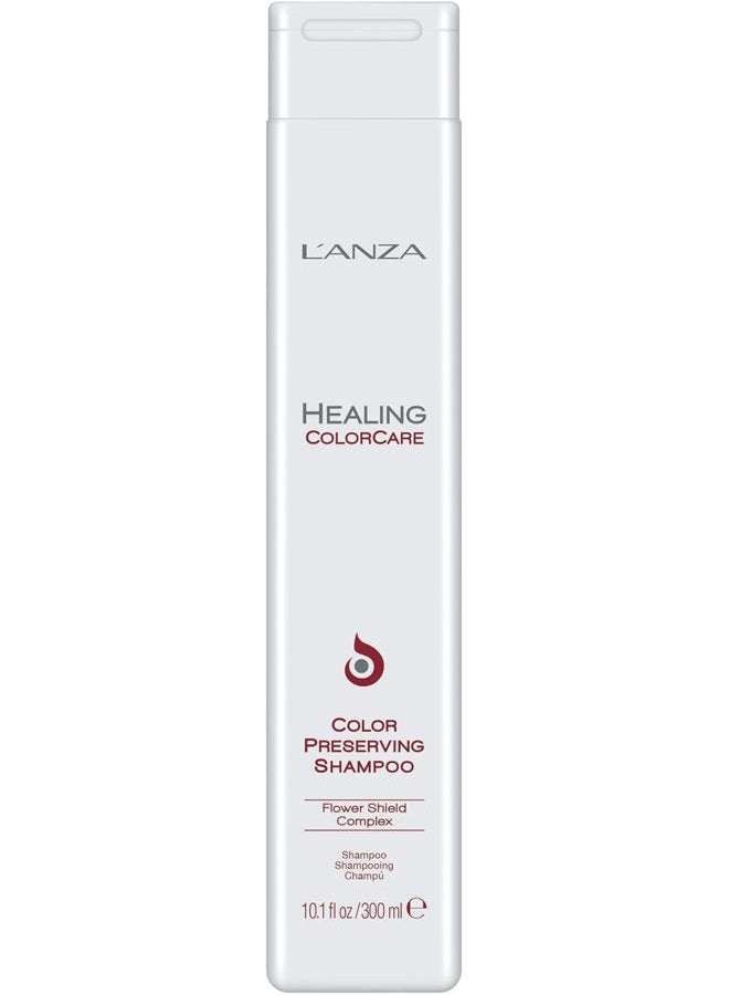 L'anza Healing ColorCare Color Preserving Shampoo, Shampoo for Color Treated Hair to Protect Vibrancy and Restore Dry Damaged Locks, Healthy, Shiny, Protected Bleached & Dyed Colored Hair (10.1 Fl Oz) - Image 1