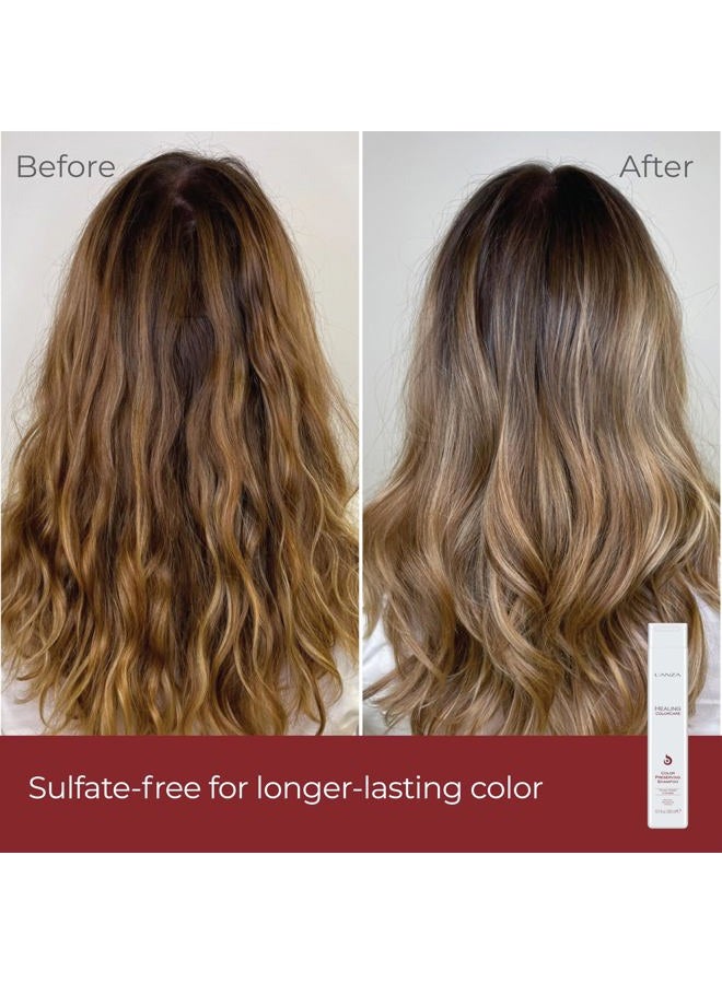 L'anza Healing ColorCare Color Preserving Shampoo, Shampoo for Color Treated Hair to Protect Vibrancy and Restore Dry Damaged Locks, Healthy, Shiny, Protected Bleached & Dyed Colored Hair (10.1 Fl Oz) - Image 2