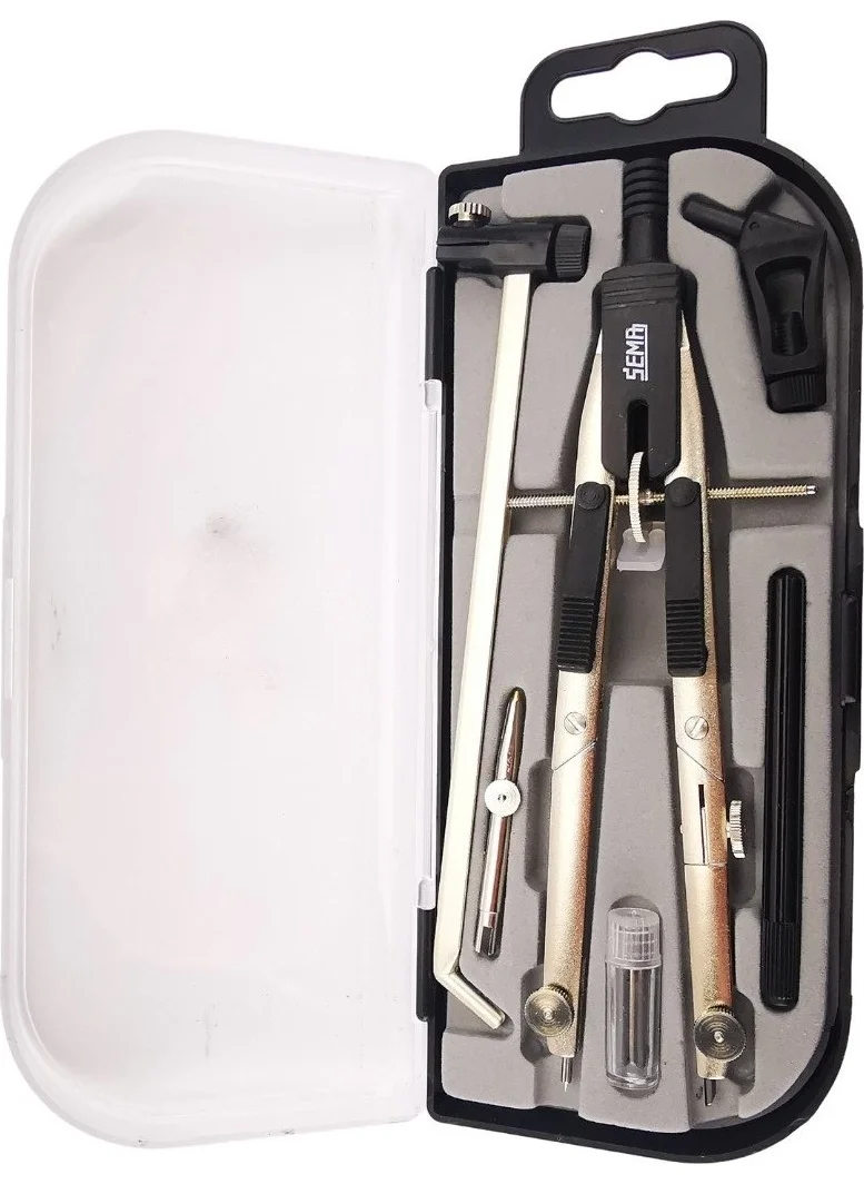 Sema Precision Adjusted Trilin Compass Set 6 Pieces