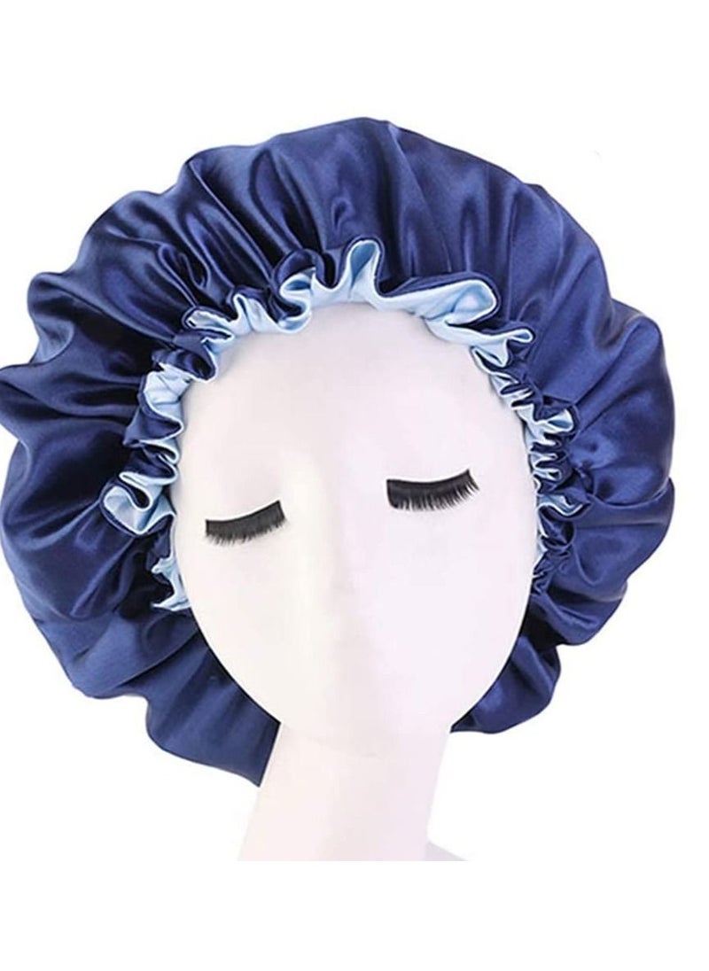 ORiTi Women's Adjustable Reversible Satin Bonnet Soft Double Sided Sleep Cap  - Image 1