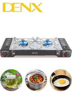 Denx Portable  Gas Stove, 2200 Watts, Suitable for Indoor and Outdoor Cooking  - Image 2