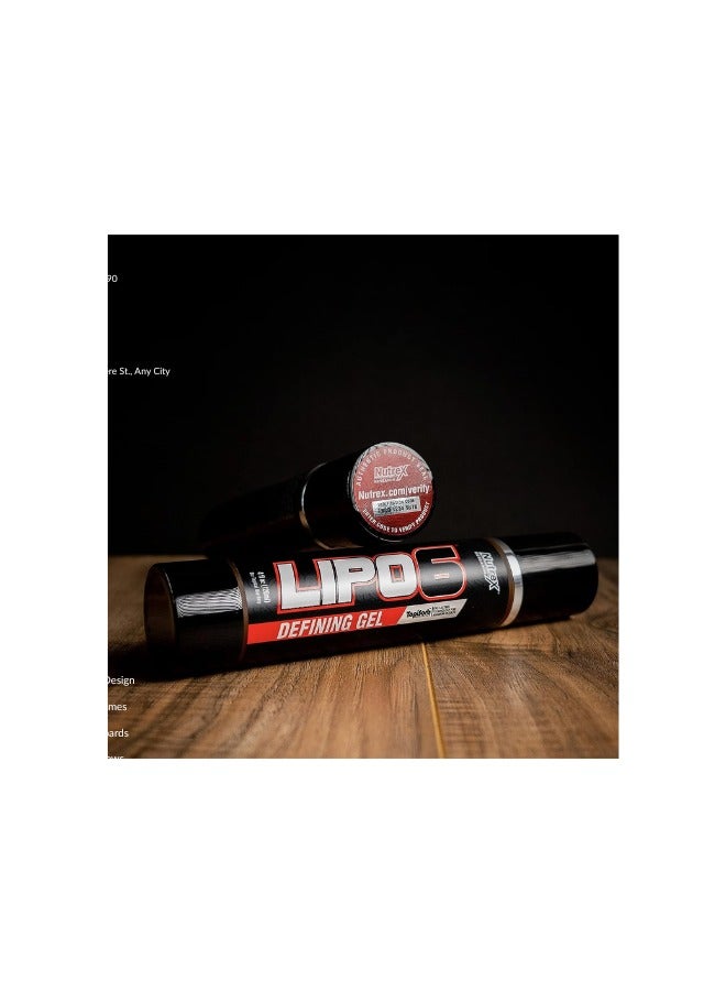 Nutrex Research Lipo 6 Defining Gel with Topisorb Fast-Acting Technology 120 ml  - Image 3