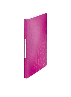 LEITZ Leitz Wow Pp Display Book A4 40 Pockets Pink  - Image 1