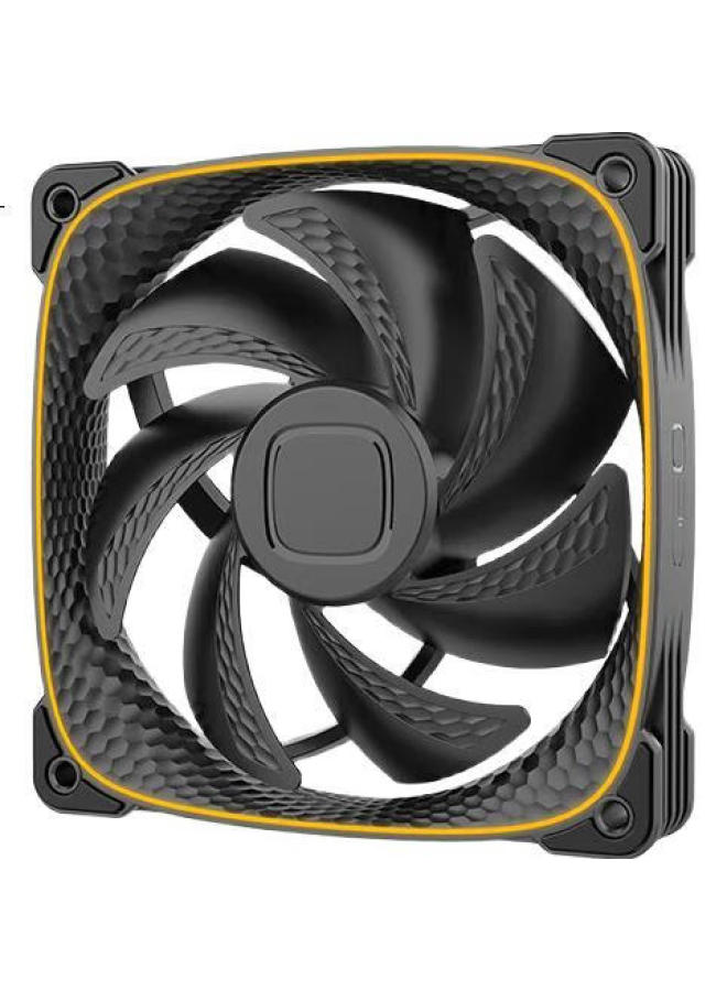 Geometricfuture Case Cooling Fan, Longshen 2503B, 12Cm, Argb Motherboard Sync, Single Fan Per Pack - Image 3