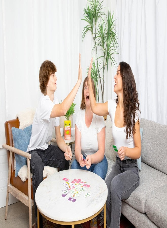 إكسبلودنج كيتنز Exploding Kittens - لعبة السلمون السعيد، لعبة بطاقات ممتعة للبالغين والمراهقين والأطفال - Image 3