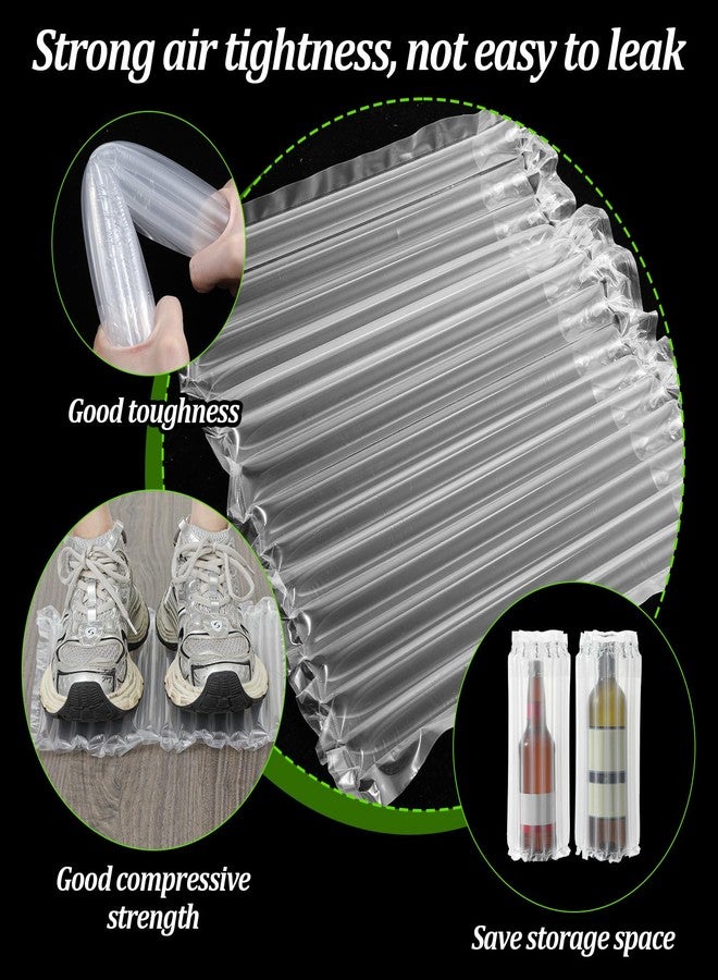 Caeuiciw 12"x164' Large Bubble Cushioning Wrap for Packing, Inflatable Air Pillows for Shipping & Moving Bottle Travel Protector Bags Heavy Duty Space Saving Box Filler Shipping Supplies with Pump, 55um - Image 4