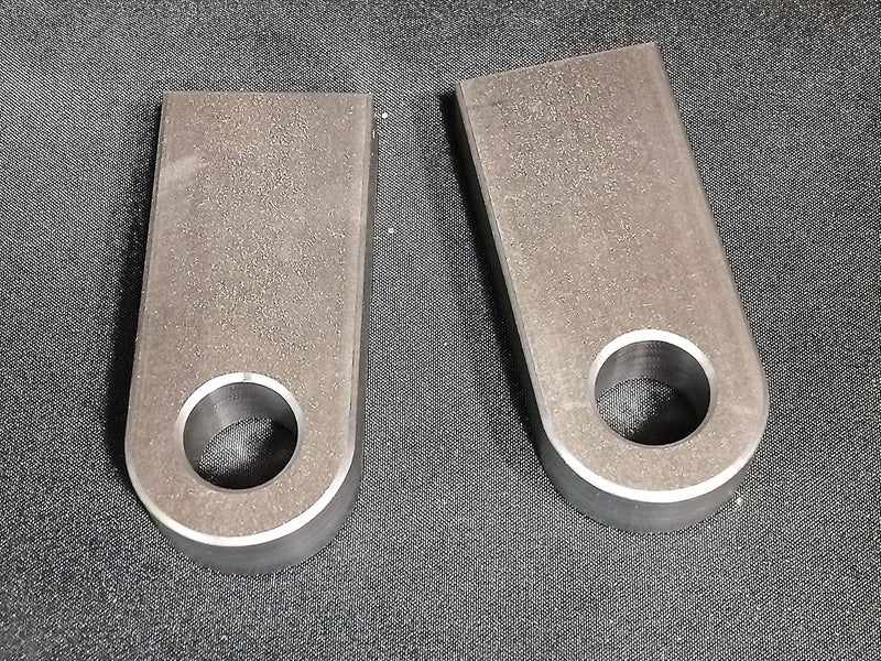 EMS Offroad Clevis Mounts, 1" x 5.5", Silver, Cold Rolled Steel 1018, Fits 3/4" Clevis or Shackle, Sold as a Pair - Image 5