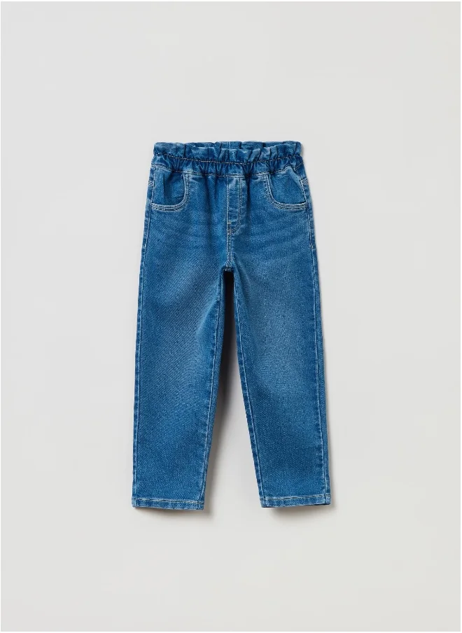 Ovs OVS Paper Bag Jeggings With Pockets