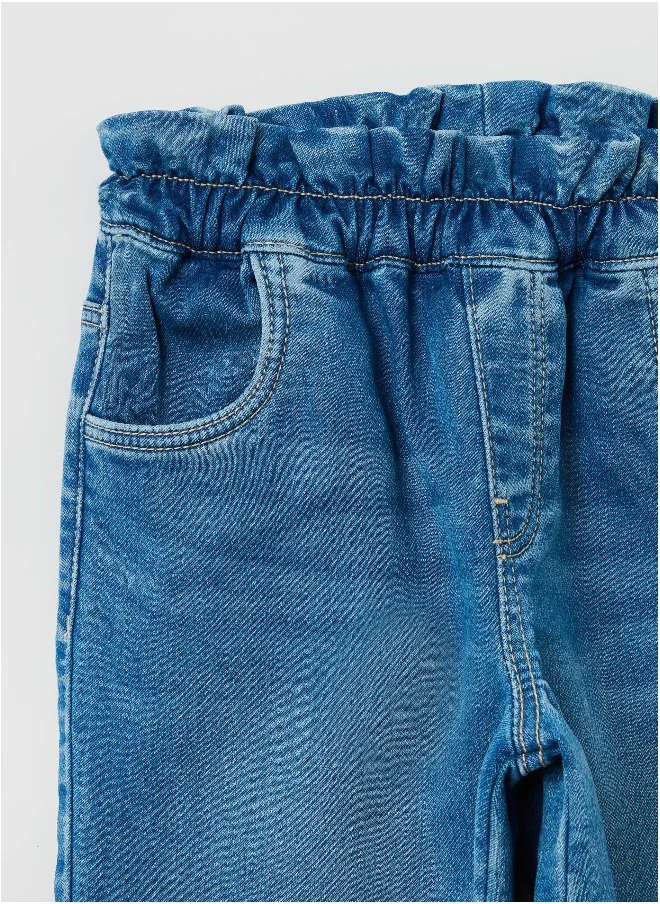 Ovs OVS Paper Bag Jeggings With Pockets