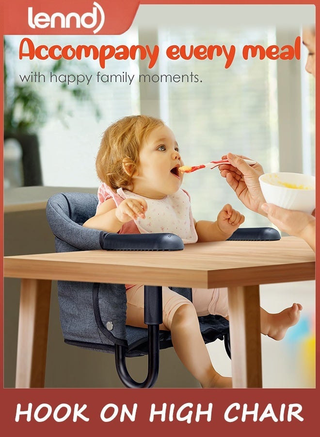 LENND Chair Baby - Portable & Foldable for Babies 6-36 Months, Family & Travel Use with Carry Bag (Grey) - Image 1