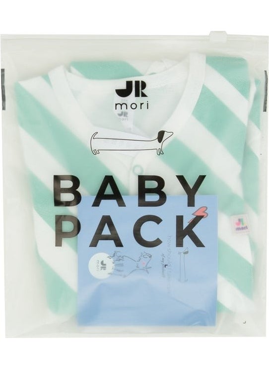 Jrmori Sideways Stripe Printed Jumpsuit with Snap Fasteners  - Image 3