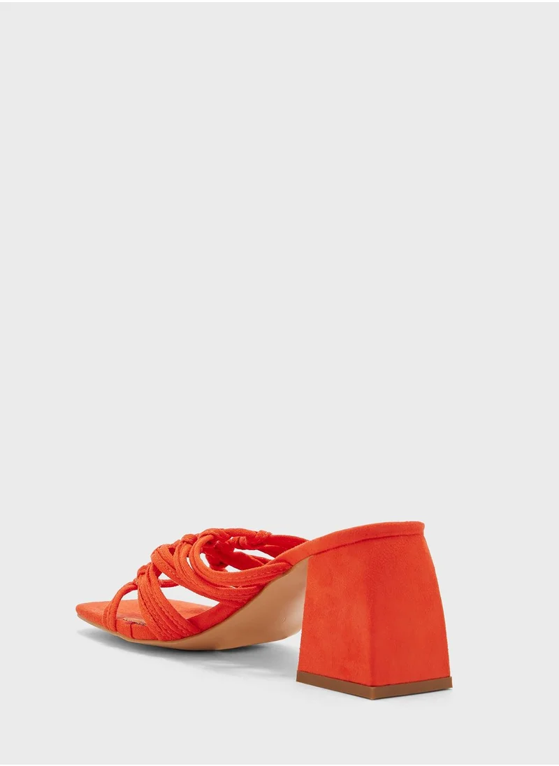 Ginger Multiple Strap Block Heel Sandals