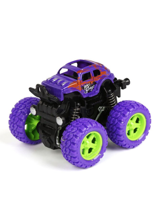 Children's Toy Inertia Off-road Vehicle Non-remote Control Toy Car Fall-resistant Car Shape Rollover Car Outdoor Play! 