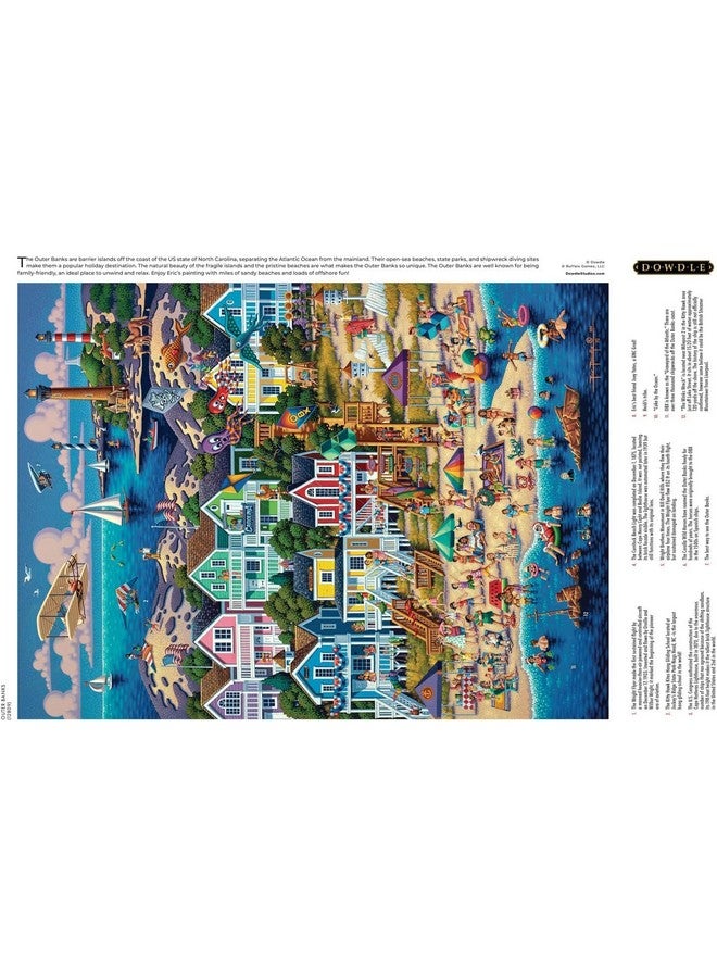 Buffalo Games ألعاب بوفالو - داودل - أوتر بانكس - 1000 قطعة لغز للبالغين - لغز تحدي مثالي لليالي الألعاب - الحجم النهائي هو 26.75 × 19.75 - Image 5