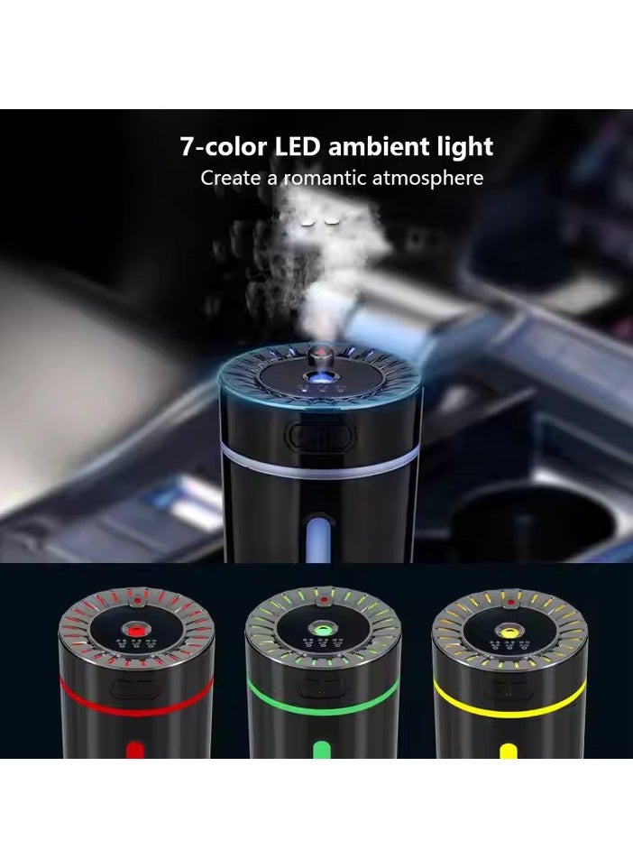 VIO Mini Portable Humidifier USB Connector Cool Mist Aromatherapy Air Humidifier Large Spray LED Night Light for Cars Office Bedroom Home  - Image 5