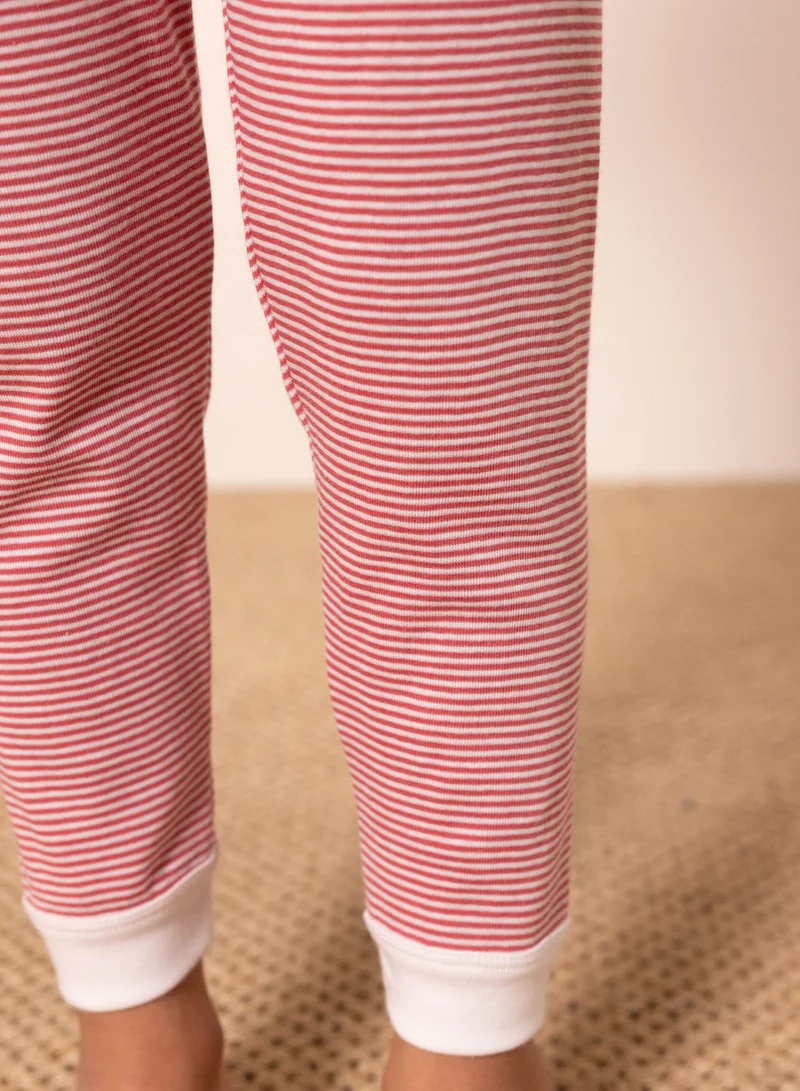 Petit Bateau Youth Color Block Pyjama Set