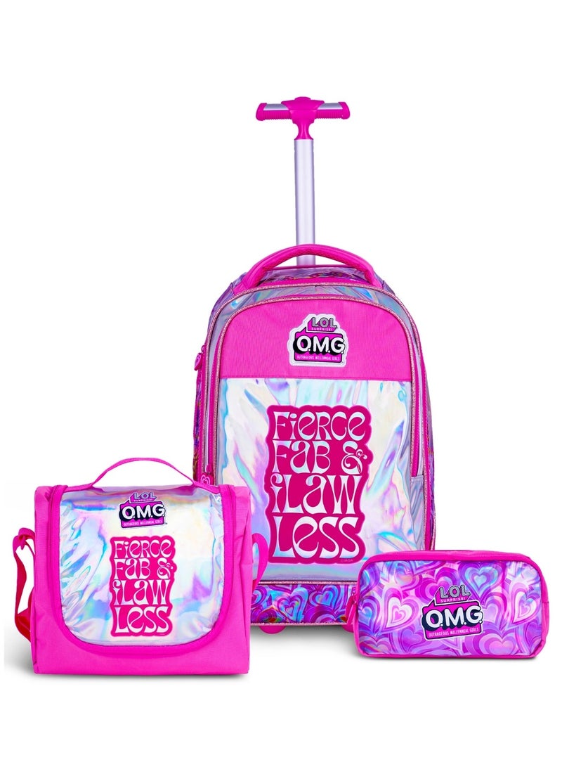 ام جي اي حقيبة مدرسية بعجلات  بوصة للأطفال  في  من إم جي إيه لول - Image 1