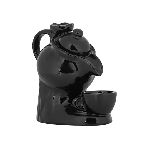 PROSPERRO LUMO Tea Kettle & Cup Backflow Smoke Fountain Incense Holder Ceramic Burner Showpiece with 10 Smoke Backflow Scented Incenses|| Home Decor - Image 5