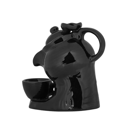 PROSPERRO LUMO Tea Kettle & Cup Backflow Smoke Fountain Incense Holder Ceramic Burner Showpiece with 10 Smoke Backflow Scented Incenses|| Home Decor - Image 4