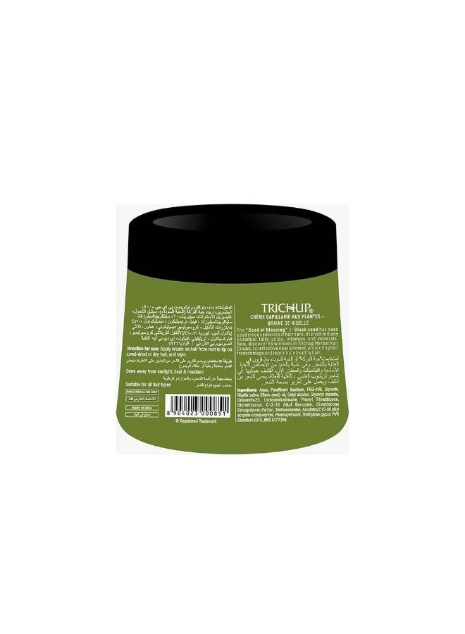 Trichup Black Seed Herbal Hair Cream -200 ml - Image 2
