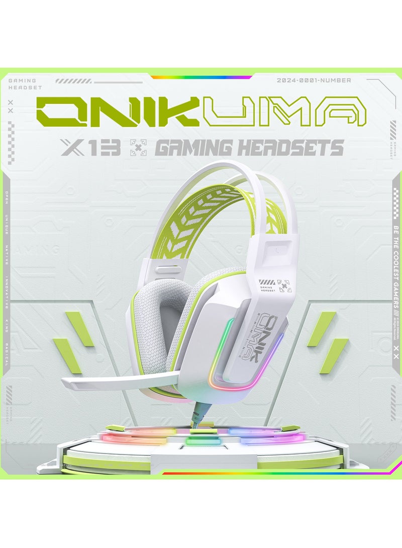 onikuma X13 Gaming Headset For PS4/PS5/XOne/XSeries/Nswitch/PC - Image 5