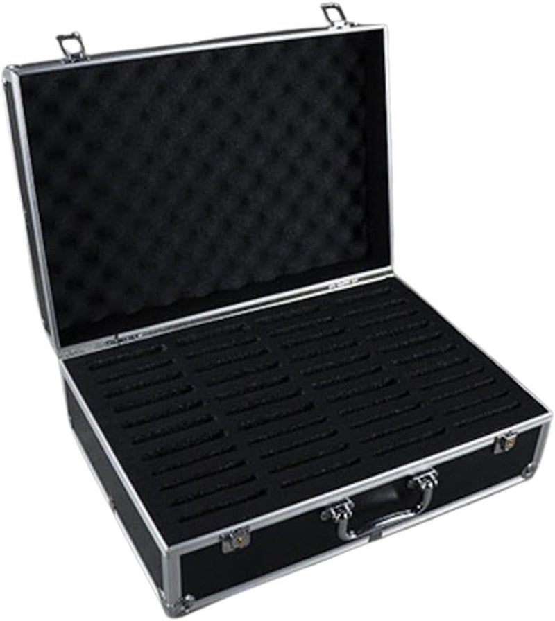 كلاراكو علبة بطاقات BGS PSA متينة ومصنفة لبطاقات التداول الرياضية، مزودة بقفل، مصنوعة من مواد عالية الجودة، تتسع لـ 35 بطاقة ألعاب (360PT)، مثالية لتخزين بطاقات الألعاب الرياضية. - Image 1