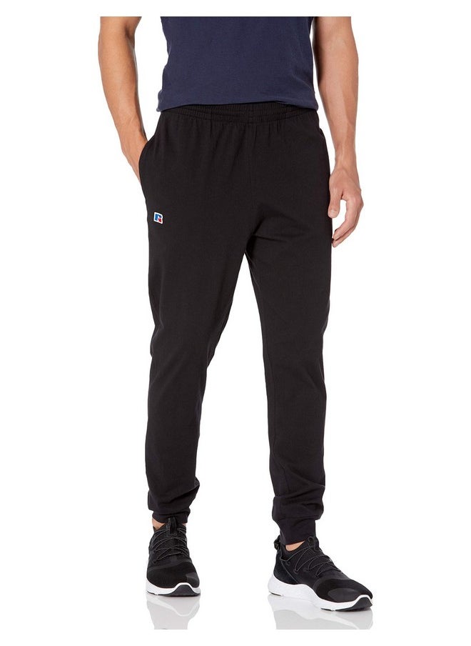 Men'S Jersey Cotton Joggers With Pockets, Black, Large - pzsku/ZAE75AB1F61DFAE8F14E4Z/45/_/1695647713/ee5d62df-c115-4341-9bac-1c4dfc0460bb