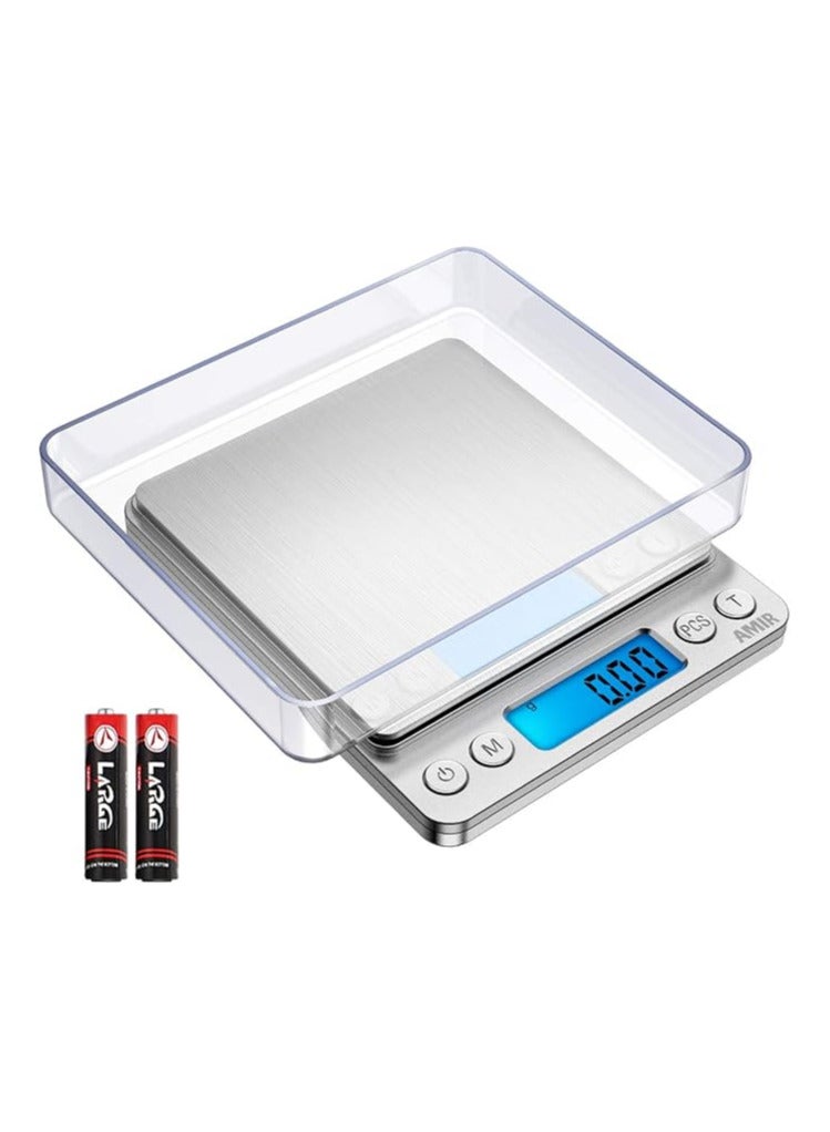 bunca Digital Kitchen Scale, bunca Mini Pocket Jewelry Scale - Image 1