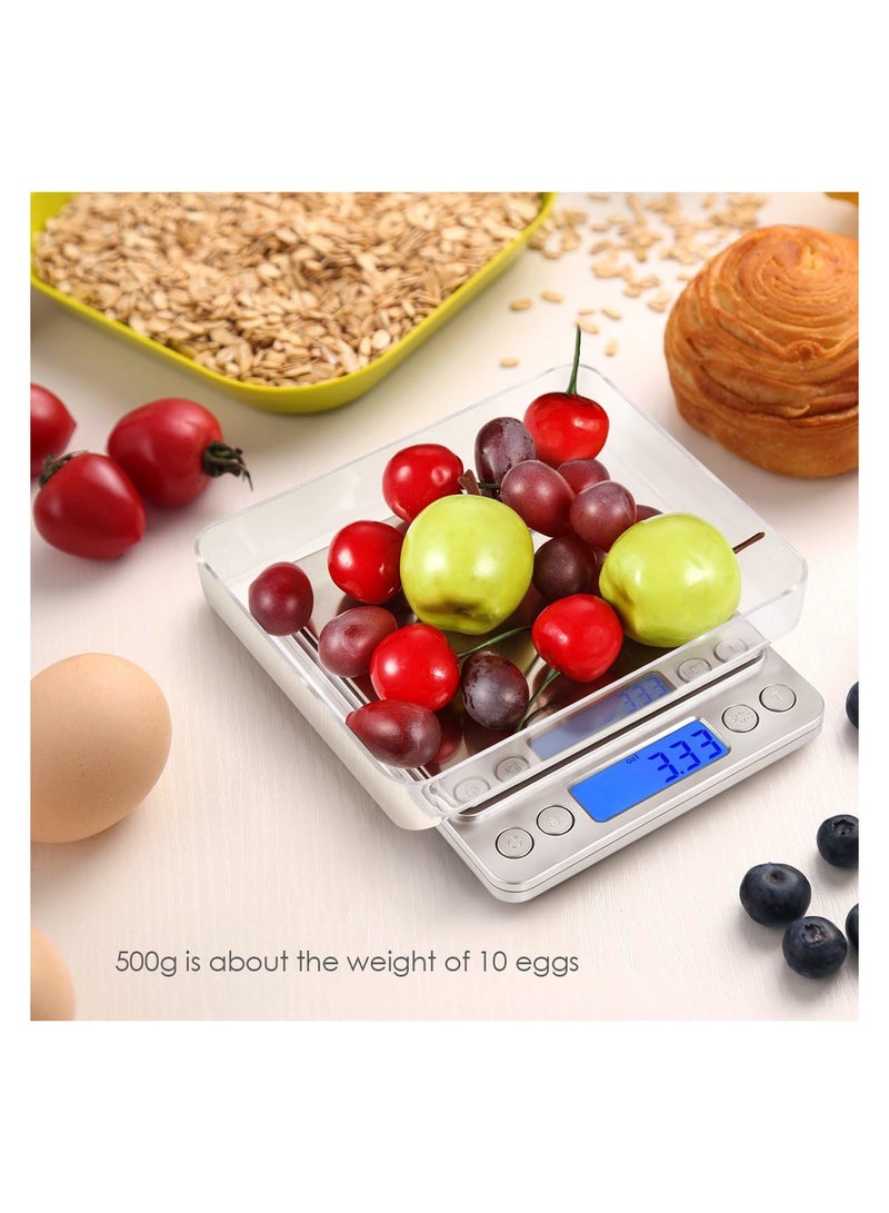 bunca Digital Kitchen Scale, bunca Mini Pocket Jewelry Scale - Image 2