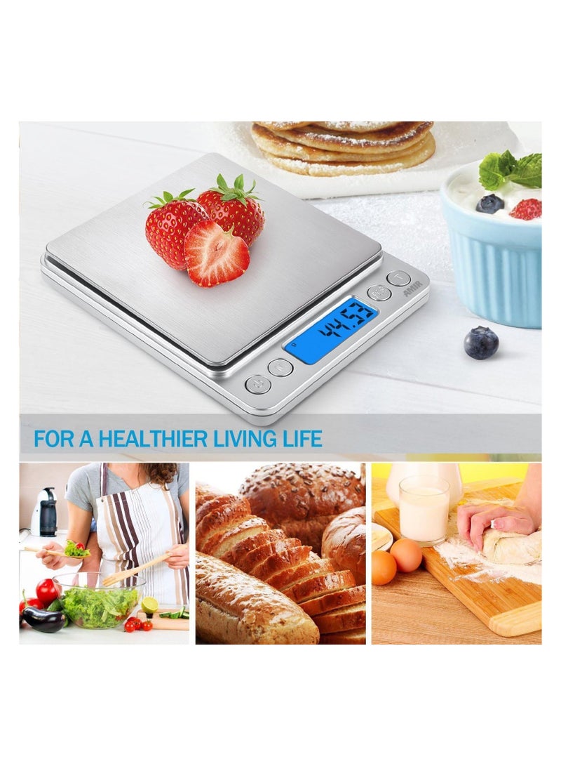 bunca Digital Kitchen Scale, bunca Mini Pocket Jewelry Scale - Image 5