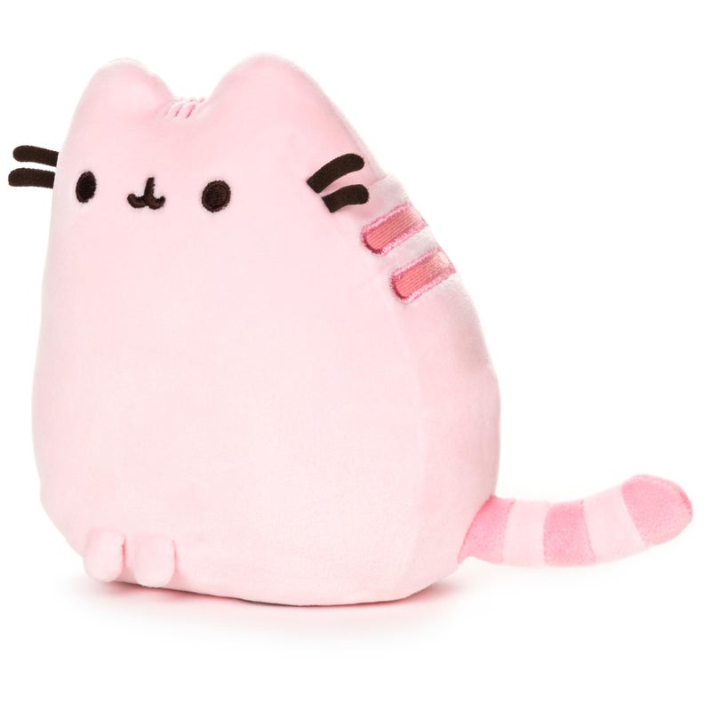 GUND Pusheen The Cat Squisheen Plush, Stuffed Animal Cat for Ages 8 and Up, Pink, 6" - Image 3