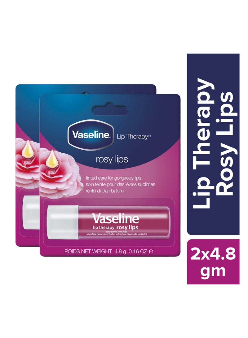 Vaseline بلسم الشفاه الوردي - Image 2