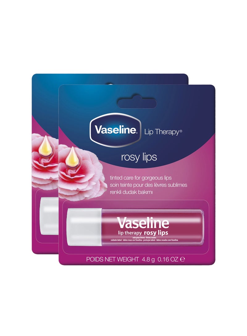 Vaseline بلسم الشفاه الوردي - Image 1