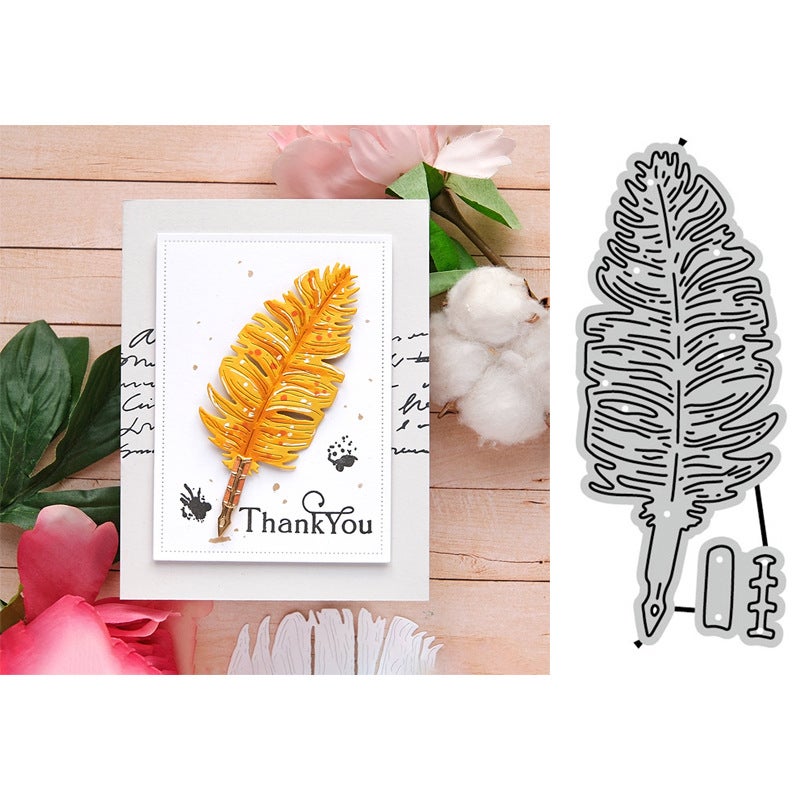 New Creative Greeting Card Mold Decoration Simple Folding Greeting Card Christmas Gift Message Card Hand-Painted Holiday - Image 1