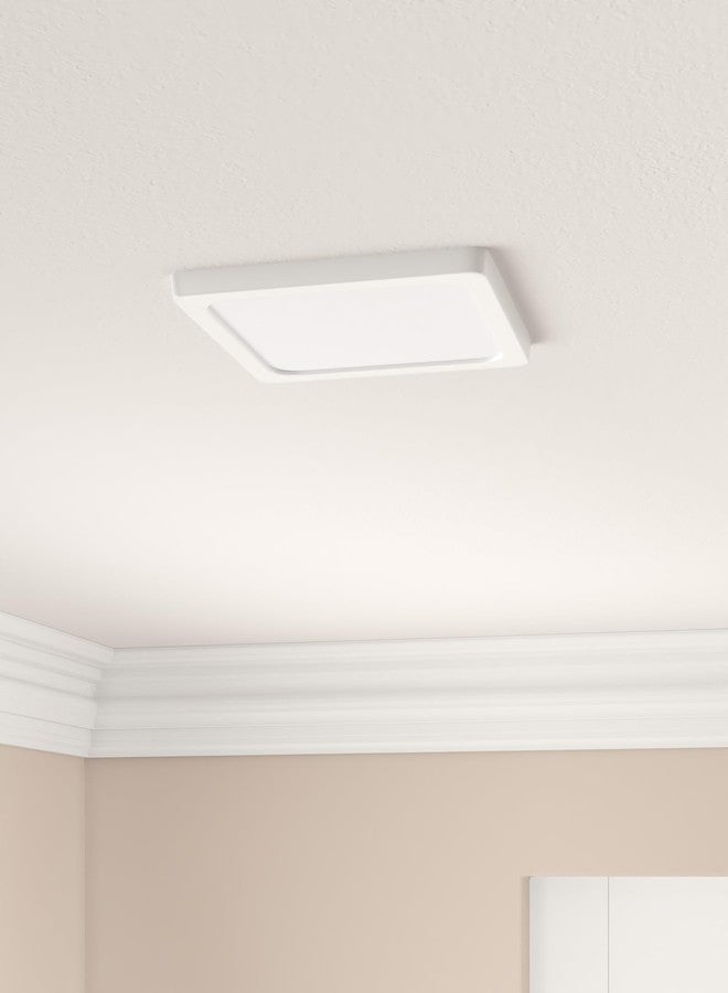D'Mak IC Driver Energy Saver 'IP50 ' Dust Proof 12 Watts Square Surface LED Panel Lights,Fancy Square Lights Warm White Pack of 2 - Image 2