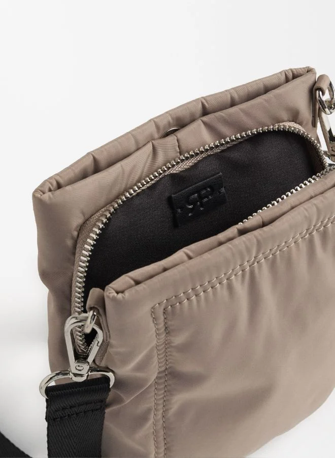 PARFOIS NYLON CROSSBODY BAG