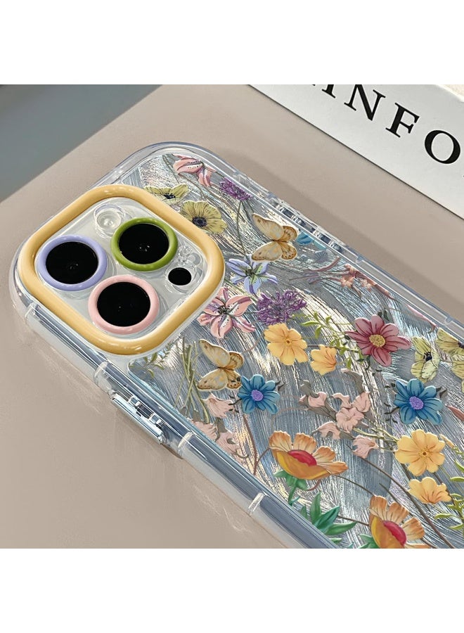 غطاء حماية من السقوط لجهاز iPhone 13 Pro Max [تقنية مقاومة للتقشير] تصميم غطاء حماية شفاف من مادة TPU (حديقة صغيرة، iPhone 13 Pro Max) - Image 4
