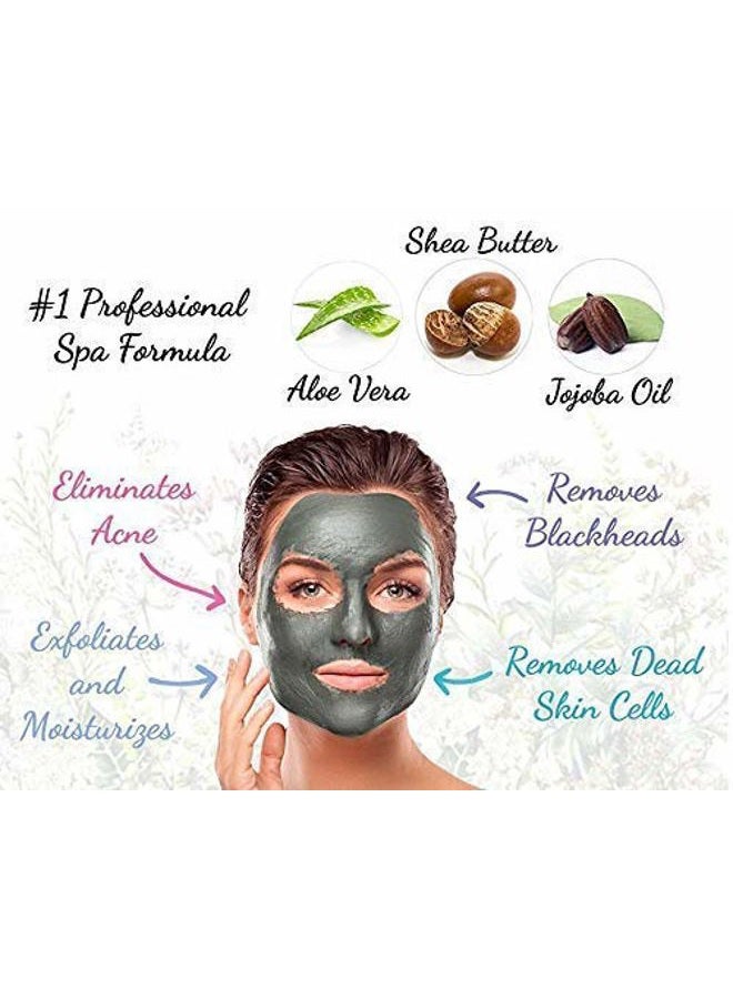 essence of arcadia Dead Sea Mineral Mud Mask Scented with Lavender for Face and Body - 100% Natural Minerals - Minimize Pores, Remove Blackheads, Reduce Acne and Wrinkles for Men and Women, a Healthier Complexion 8.8 oz - Image 2