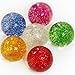 Irrmshr 6 Pcs Glitter Bounce Balls42mm Super Bouncy Balls Gift6 Colors Large Rubber Bounce Ball for KidsParty FavorsClassroom Prizes - Image 2