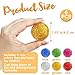 Irrmshr 6 Pcs Glitter Bounce Balls42mm Super Bouncy Balls Gift6 Colors Large Rubber Bounce Ball for KidsParty FavorsClassroom Prizes - Image 4