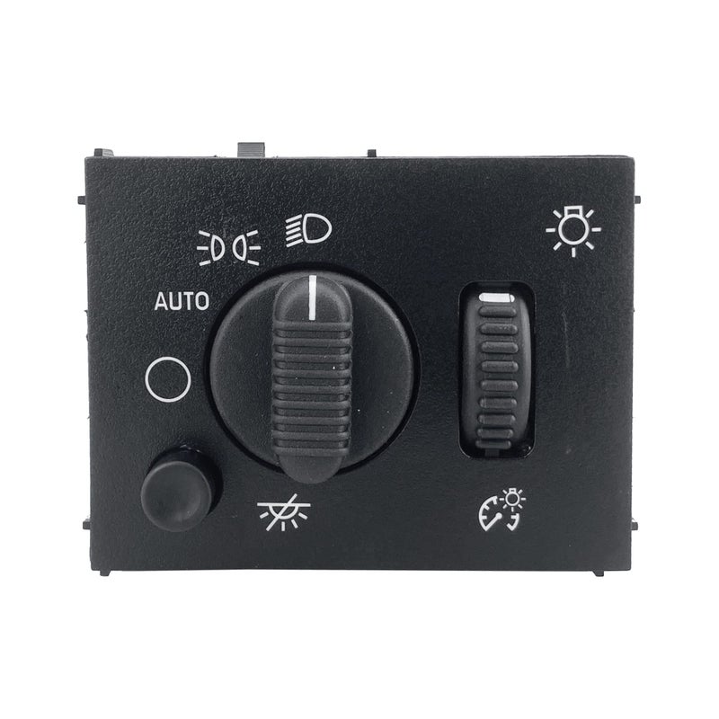 مفتاح المصابيح الأمامية مفتاح تعتيم المصابيح متوافق مع شيفروليه سيلفرادو سوبربان تاهو أفالانش جي إم سي سييرا يوكون كاديلاك إسكاليد استبدال 19381535 15176678 15194803