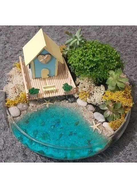 Orange Terrarium Floor Gel 100 G