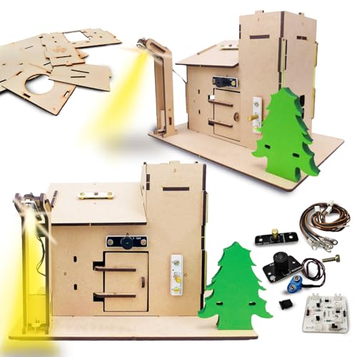 Wembley Home Automation Alpha| 10-in-1 Mega Project DIY STEM Kit for Kids 9+ | Learn Light Sensor, Automation, Transistor Circuits & Electronics | Educational Science Experiment Kit - Image 1