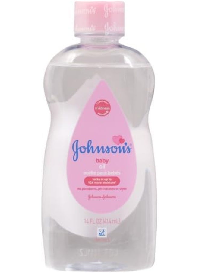 Johnson's Baby Johnson & Johnson Baby Oil, Original for Kids - 14 oz  - Image 2