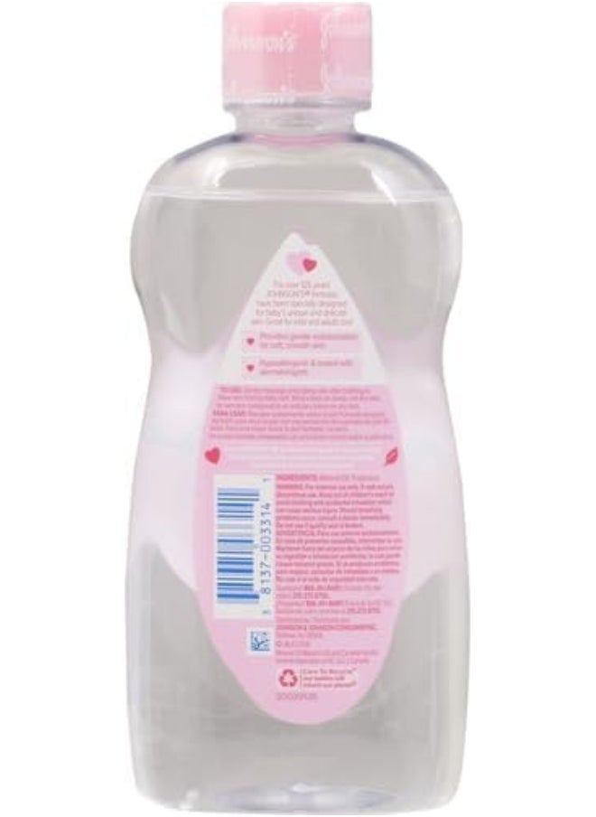 Johnson's Baby Johnson & Johnson Baby Oil, Original for Kids - 14 oz  - Image 3