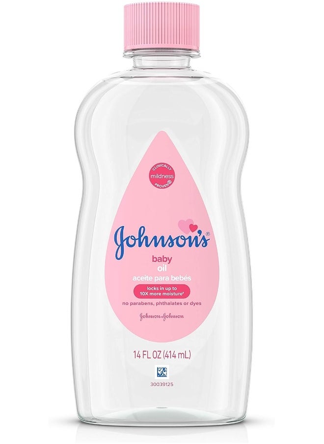 Johnson's Baby Johnson & Johnson Baby Oil, Original for Kids - 14 oz  - Image 1