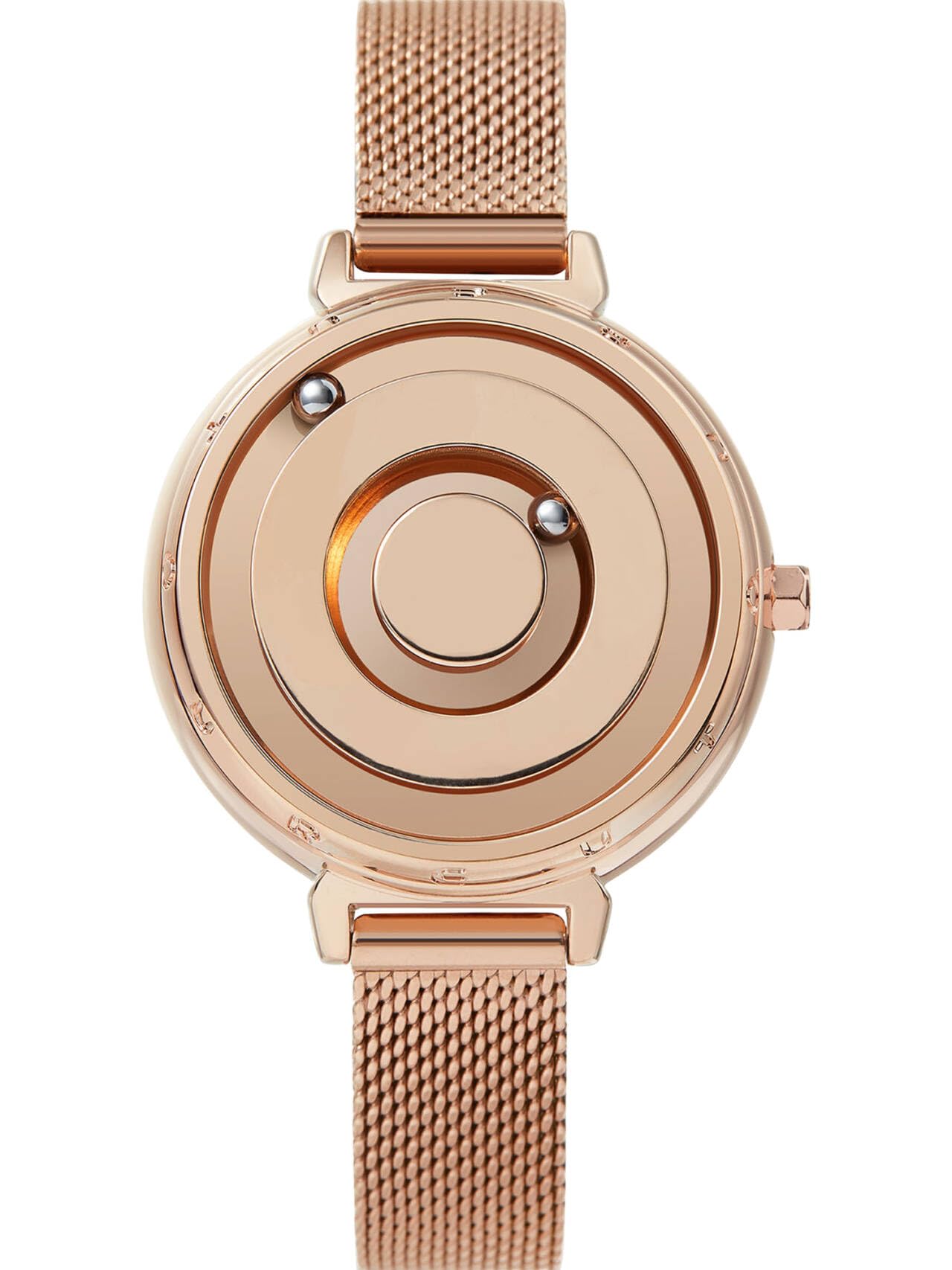 EUTOUR UTOUR Ladies Watches Watches for Women Magnetic Watches Wrist Watch Stainless Steel Mesh Strap 36mm-Rose Gold