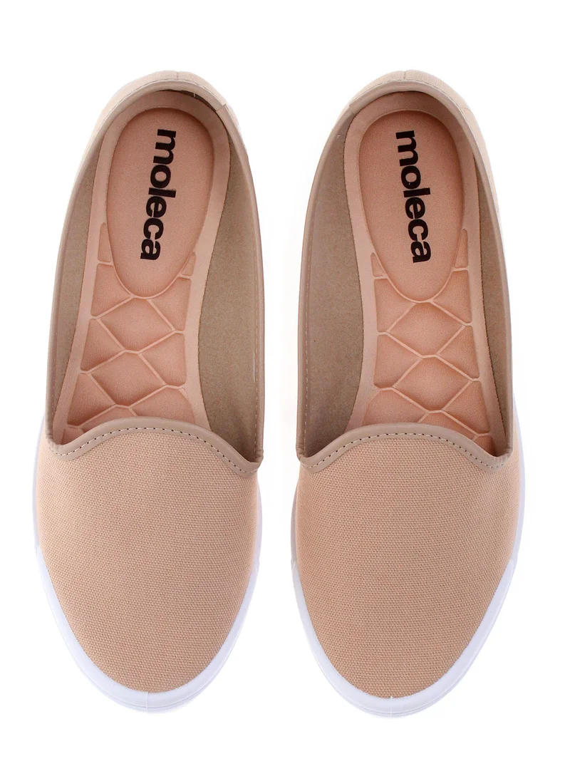 Moleca Beige Flat Shoes for Women – Stylish & Comfortable Everyday Footwear for Women | Best Price UAE