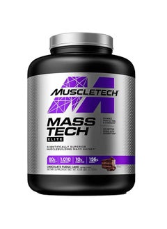 MuscleTech Mass Tech Elite Chocolate Fudge Cake 6 lbs 2.72 kg
